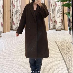 Brand new Aritzia the slouch coat in burnt cedar